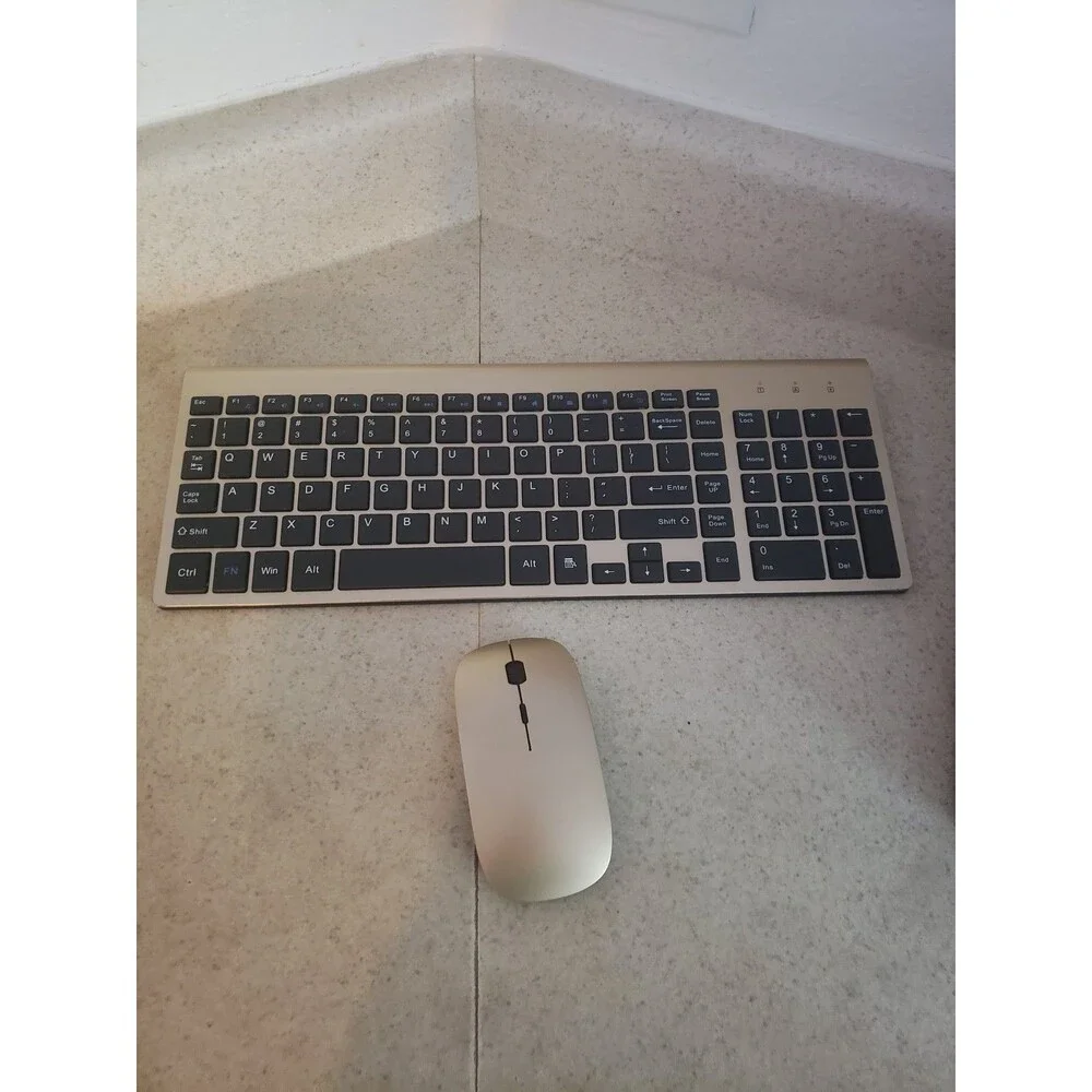 TopMate KM9000 Wireless Keyboard and Mouse Combo